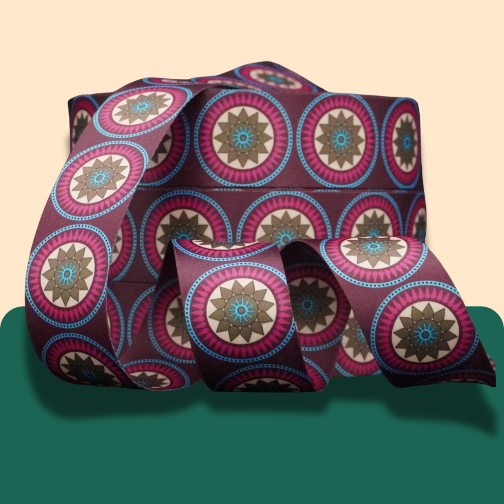 ALÇA ESTAMPA MANDALA VINHO - Image 2