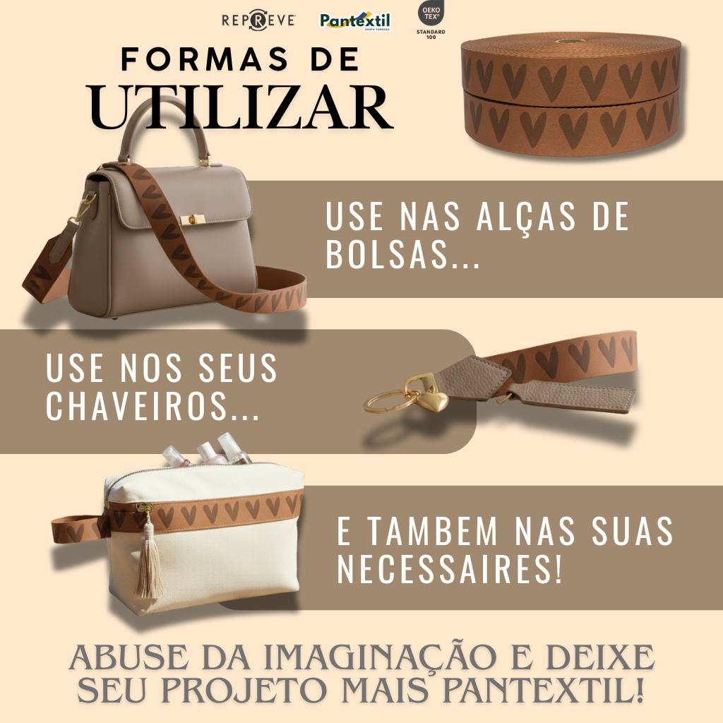 ALÇA ACETINADA SUBLIMADA ESTAMPADA AURORA - Imagem 2