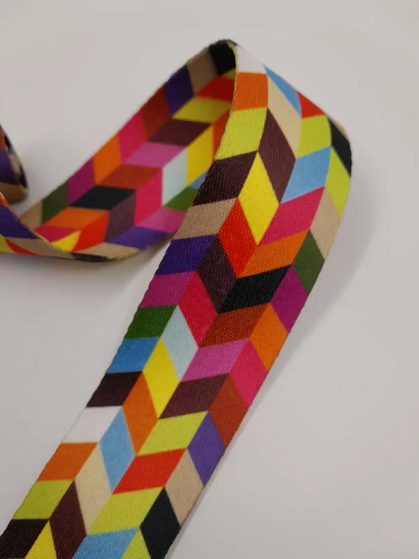 ALÇA ESTAMPADA SETA COLORIDA