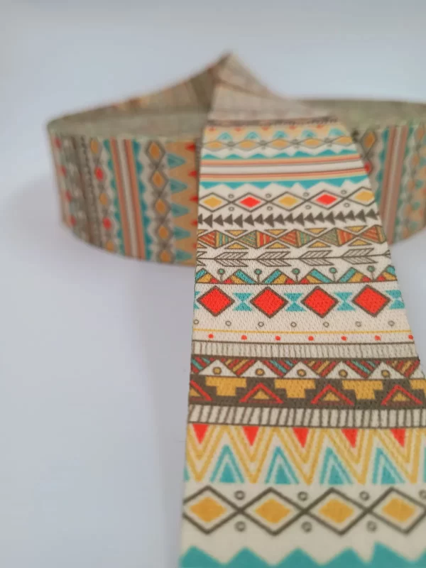 ALÇA ESTAMPADA TRIBAL ASTECA