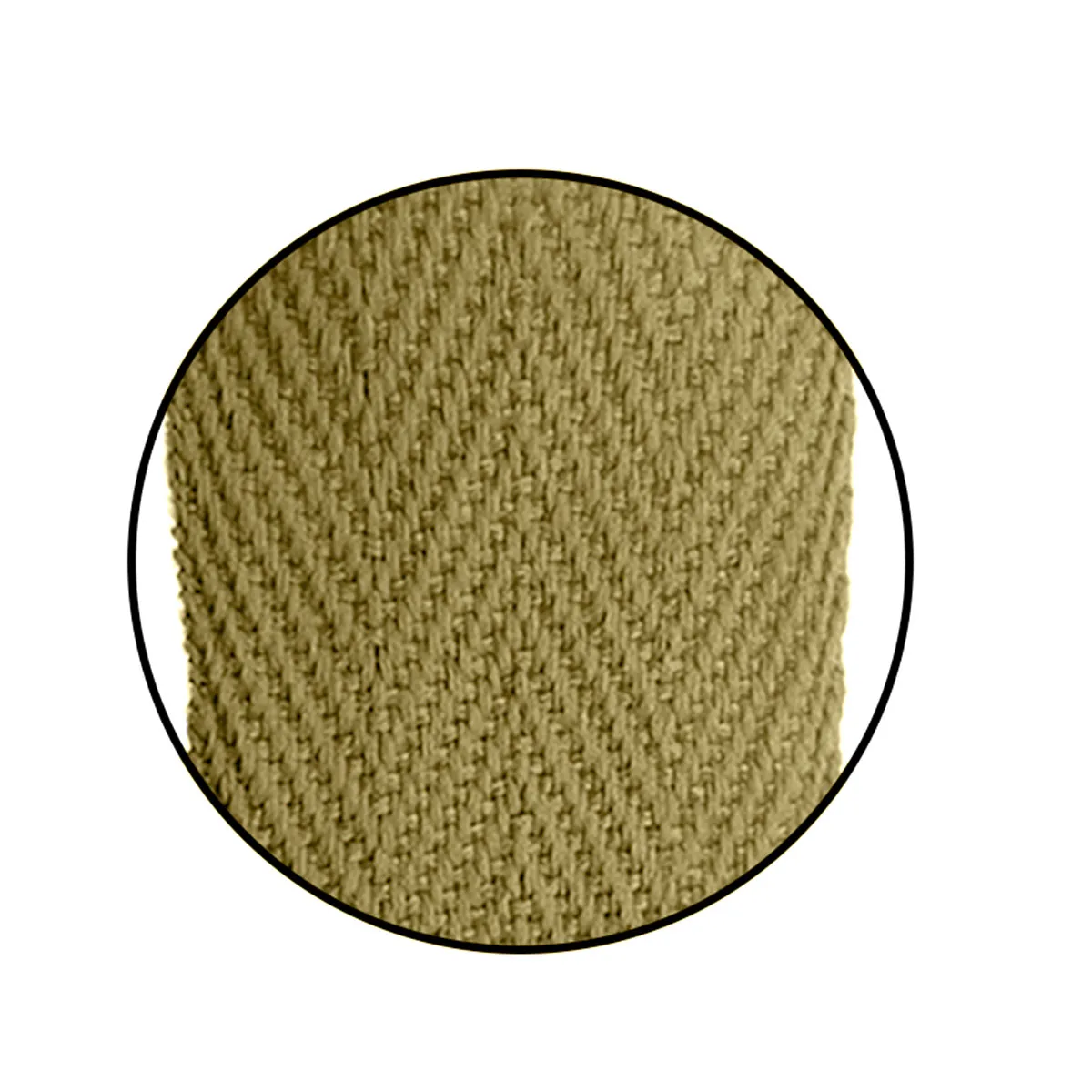 Alça Gorgurão (Escama) 25mm x 80 cm - Com Ponteira de Acetato Cristal (100 unidades) - Imagem 2
