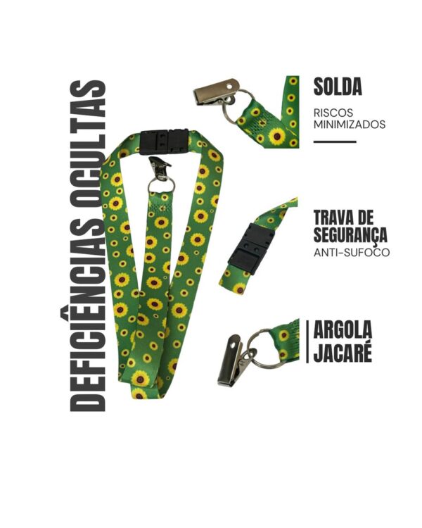 Cordão de Crachá para Identificação Autista - Image 2